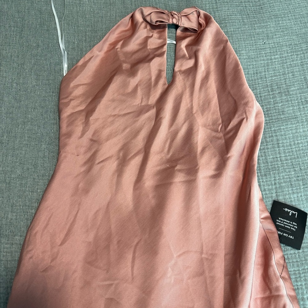 Lulu's Blush Backless Dress - Picture 2 of 6